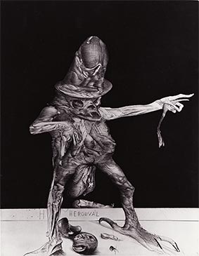 Gravure de Dado : H&eacute;rouval II