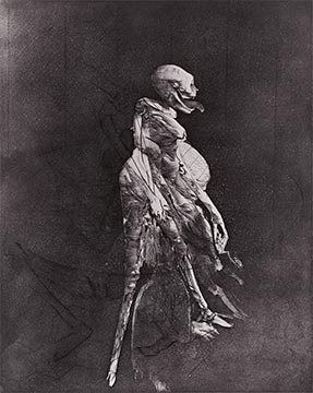 Gravure de Dado : Ivrogne battant un enfant II