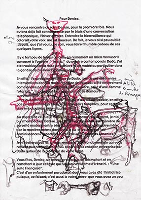 lettre de Yanitza &agrave; Denise Epstein, p.1