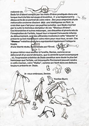 lettre de Yanitza &agrave; Denise Epstein, p.2