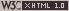 Valid XHTML 1.0 Strict